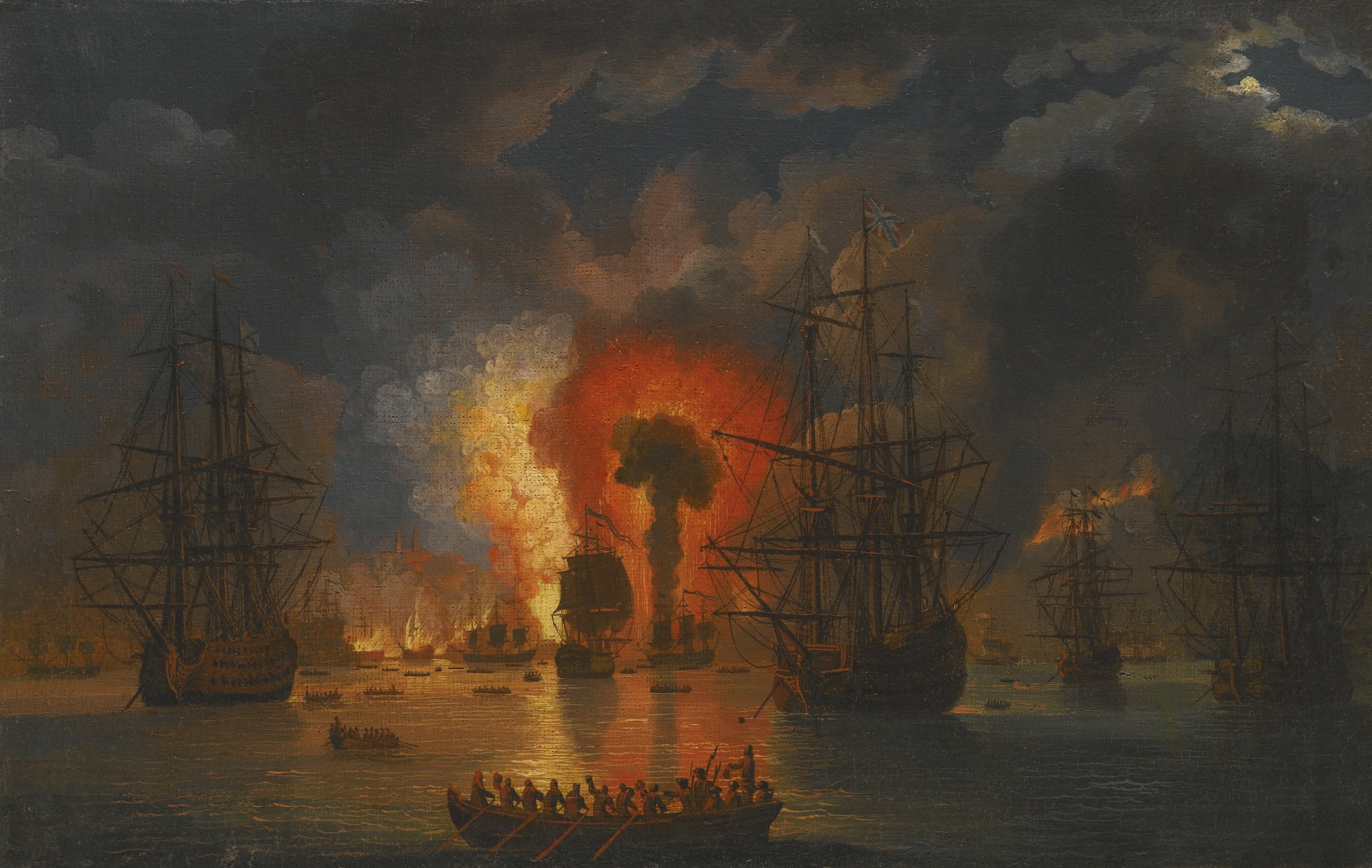 Jacob_Philipp_Hackert_-_Untergang_der_türkischen_Flotte_in_der_Schlacht_von_Tschesme_(1771).jpg